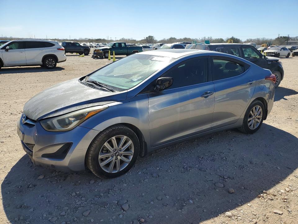 2015 HYUNDAI ELANTRA SE — VIN 5NPDH4AE4FH595510
