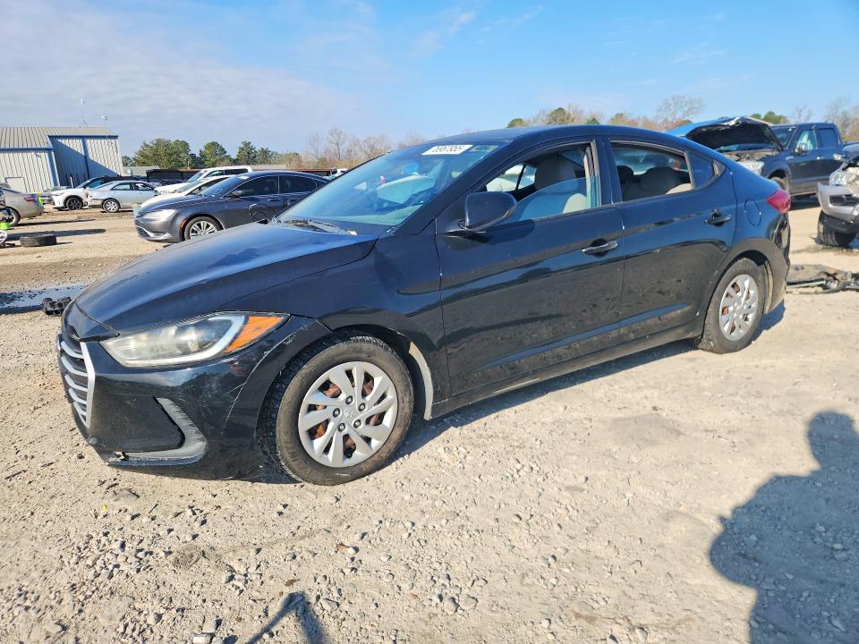 2017 HYUNDAI ELANTRA — VIN 5NPD74LFXHH129429