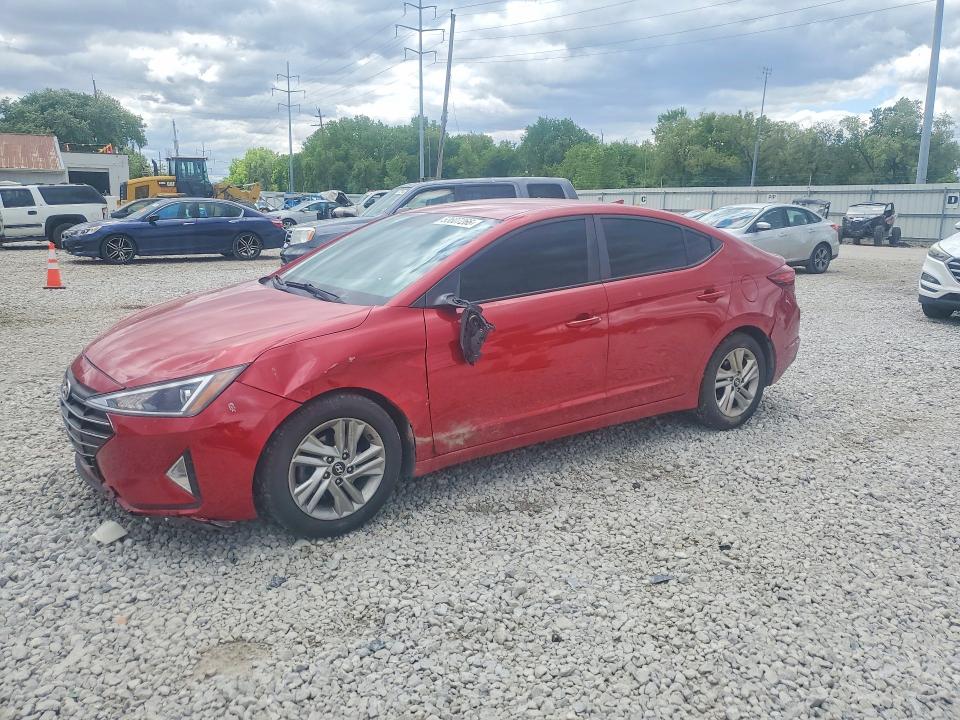 2019 HYUNDAI ELANTRA — VIN 5NPD84LF0KH415195