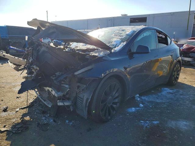 2021 TESLA MODEL Y — VIN 5YJYGDEFXMF134735