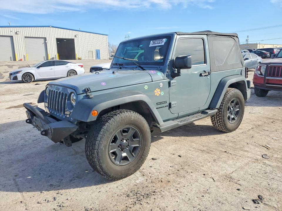 2015 JEEP WRANGLER — VIN 1C4AJWAG2FL699218