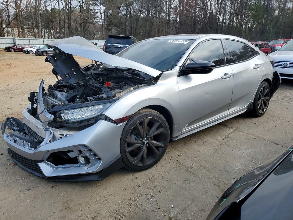 2019 HONDA CIVIC — VIN SHHFK7H96KU400888