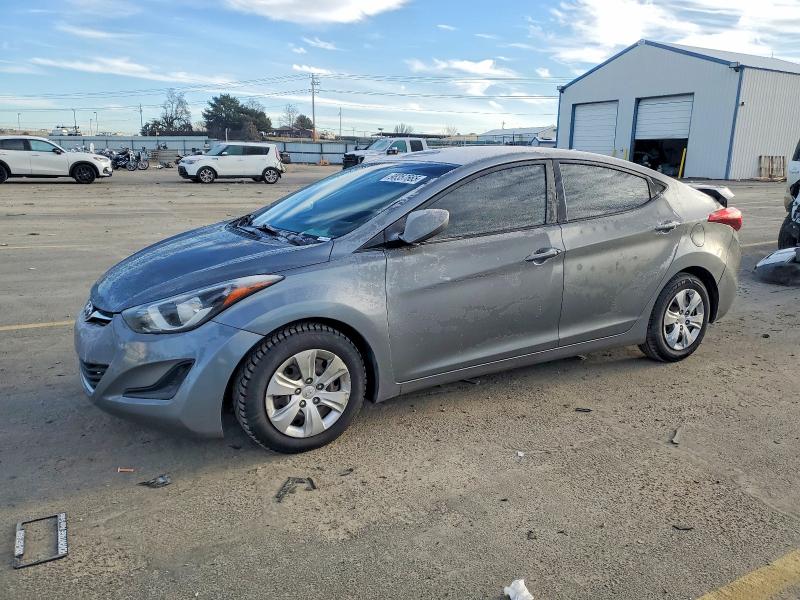 2016 HYUNDAI ELANTRA — VIN KMHDH4AEXGU587480