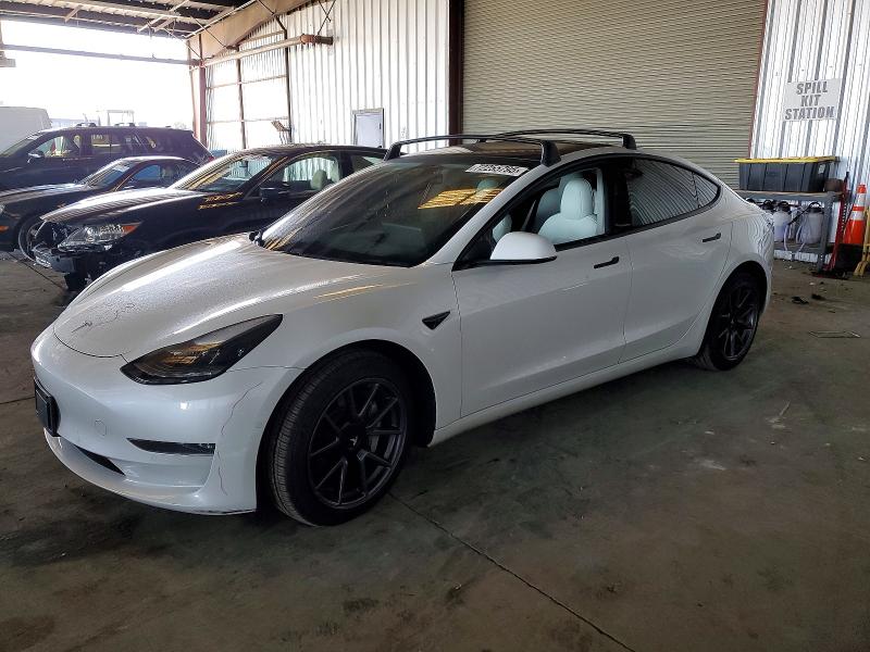 2021 TESLA MODEL 3 — VIN 5YJ3E1EB9MF993052
