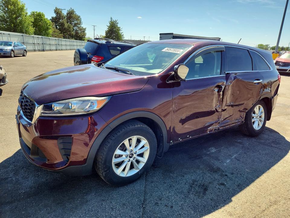 2019 KIA SORENTO — VIN 5XYPG4A3XKG436877