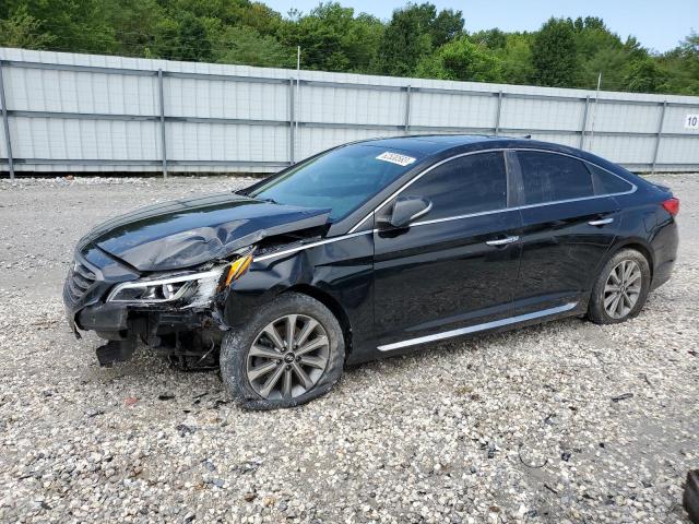 2017 HYUNDAI SONATA SPO — VIN 5NPE34AF1HH439374