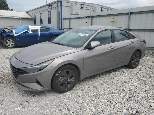 2021 HYUNDAI ELANTRA BLUE — VIN KMHLM4AJ5MU010467