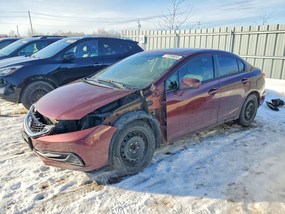 2015 HONDA CIVIC — VIN 2HGFB2E50FH040542