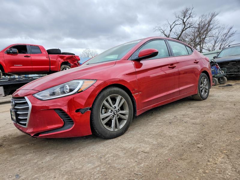 2018 HYUNDAI ELANTRA — VIN 5NPD84LF5JH361200