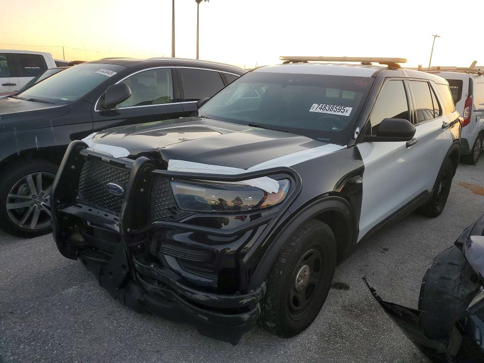 2022 FORD EXPLORER POLI — VIN 1FM5K8AB6NGA40589