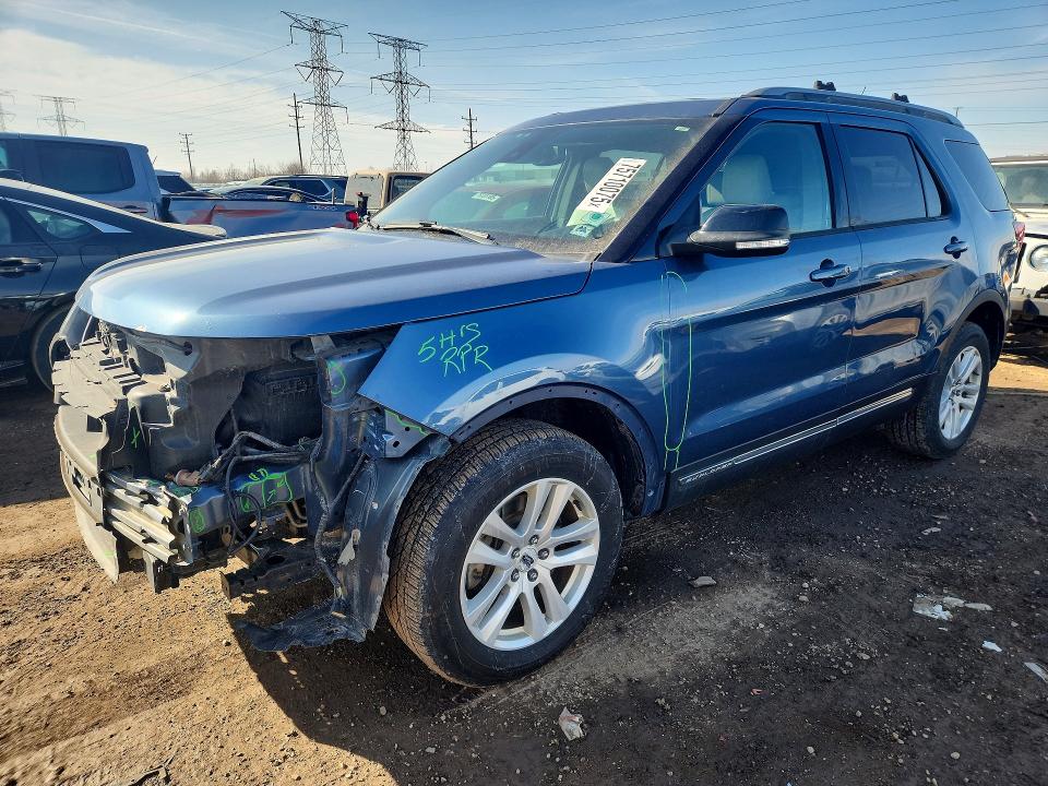 2018 FORD EXPLORER — VIN 1FM5K8D83JGA75701