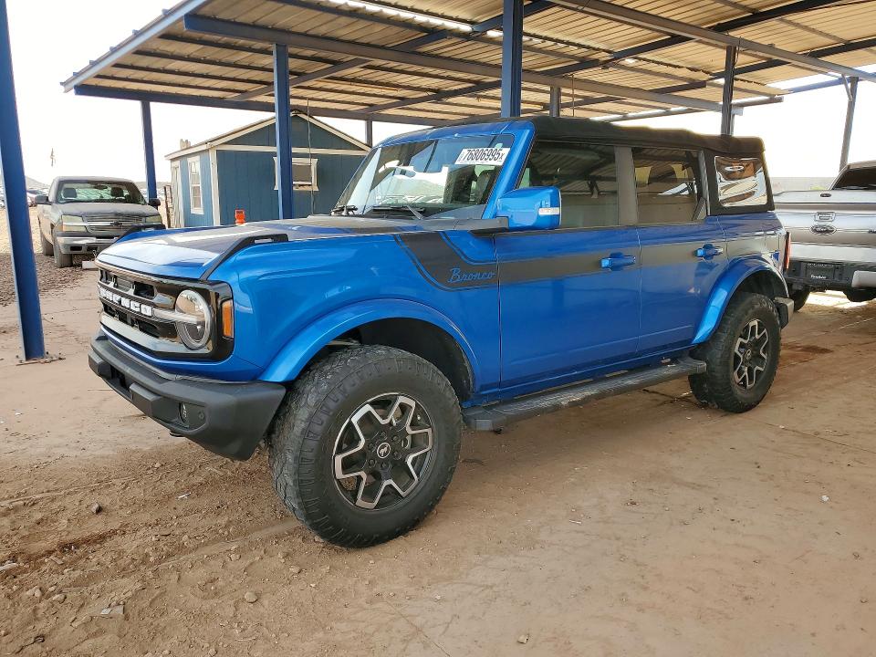 2022 FORD BRONCO — VIN 1FMDE5BH8NLB63886