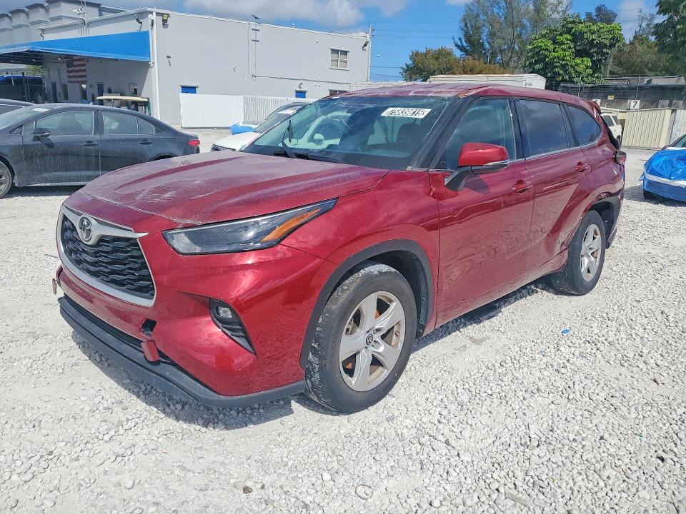 2022 TOYOTA HIGHLANDER — VIN 5TDZZRAH1NS135417
