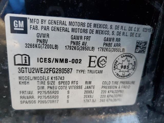 3GTU2WEJ2FG280587