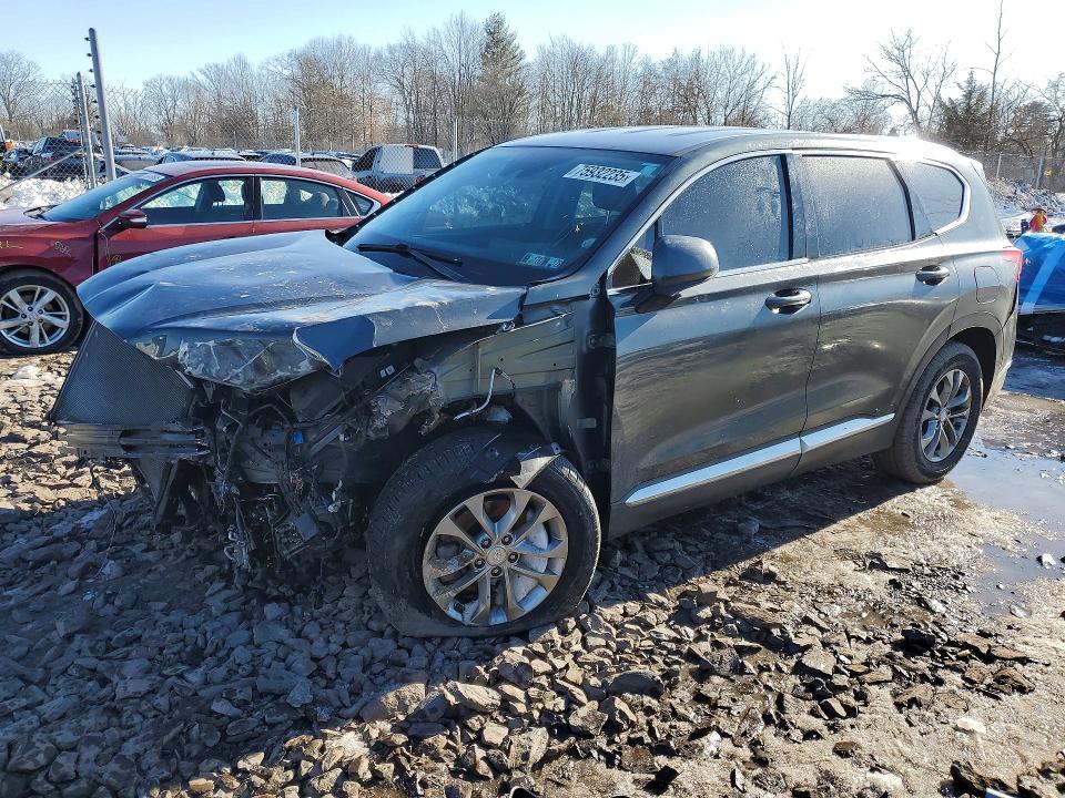 2020 HYUNDAI SANTA FE — VIN 5NMS3CAD5LH255265