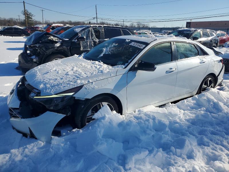 2021 HYUNDAI ELANTRA — VIN 5NPLN4AG8MH025643