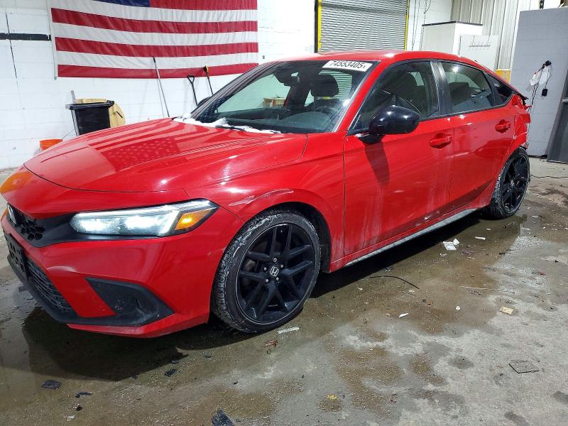 2022 HONDA CIVIC — VIN 19XFL2G85NE008456