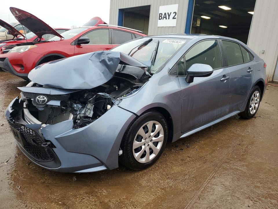 2022 TOYOTA COROLLA — VIN JTDEPMAE8NJ218448