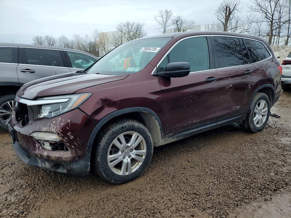 2016 HONDA PILOT — VIN 5FNYF6H11GB094970