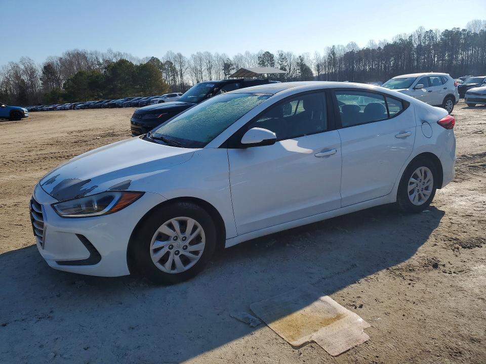 2017 HYUNDAI ELANTRA — VIN 5NPD74LF4HH189562