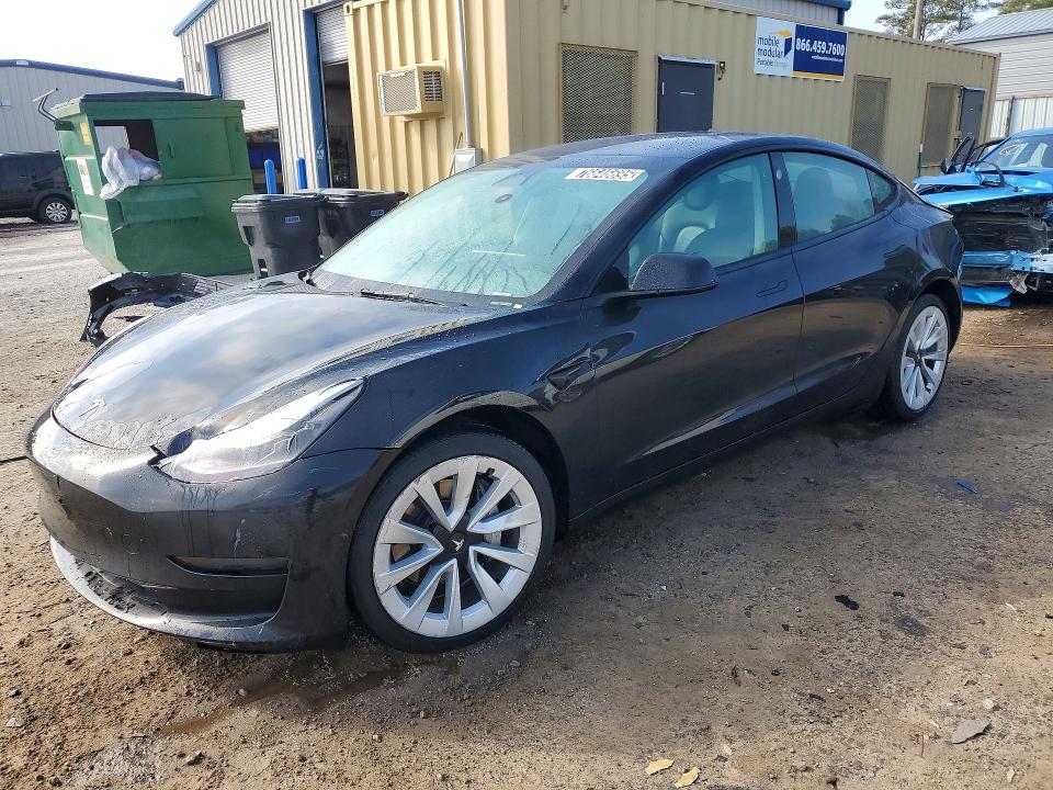 2022 TESLA MODEL 3 — VIN 5YJ3E1EAXNF370922