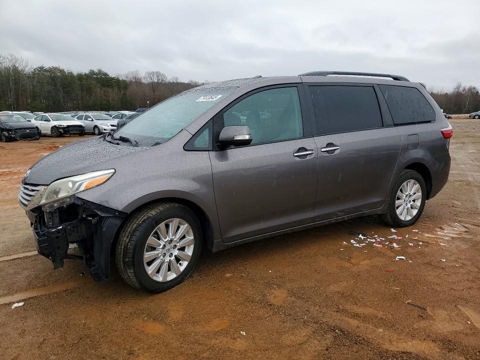 2016 TOYOTA SIENNA — VIN 5TDYK3DC7GS755785