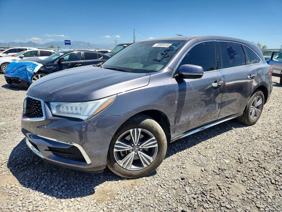 2020 ACURA MDX — VIN 5J8YD4H31LL009341