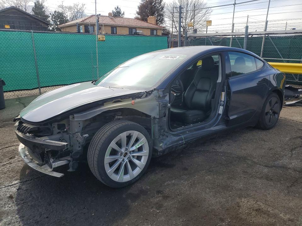 2021 TESLA MODEL 3 — VIN 5YJ3E1EB8MF974427