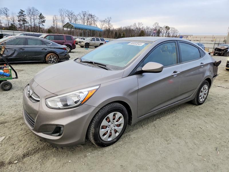 2017 HYUNDAI ACCENT — VIN KMHCT4AEXHU393575