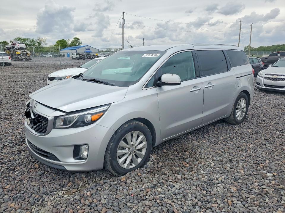 2016 KIA SEDONA — VIN KNDMC5C1XG6136962