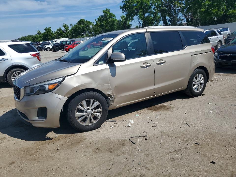 2017 KIA SEDONA — VIN KNDMB5C12H6307210