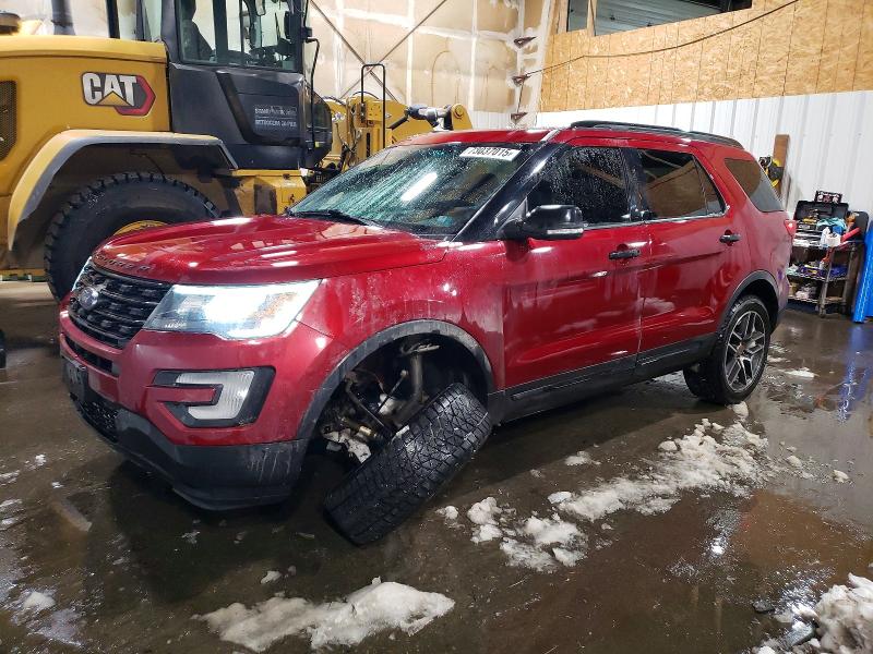 2016 FORD EXPLORER S — VIN 1FM5K8GT2GGC32160