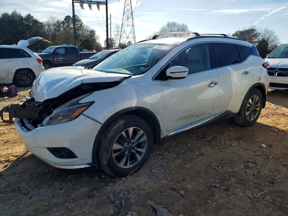 2018 NISSAN MURANO — VIN 5N1AZ2MH5JN160767