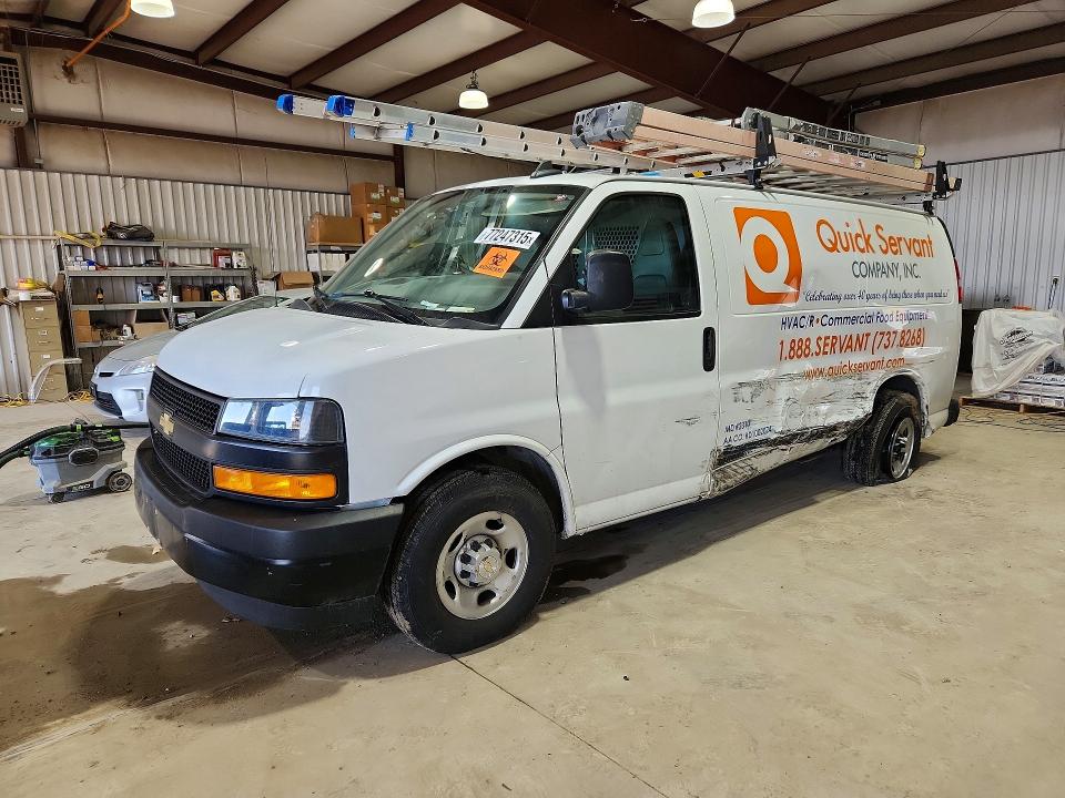 2022 CHEVROLET EXPRESS 25 — VIN 1GCWGAFPXN1241291