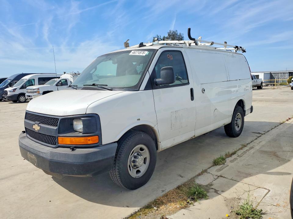 2016 CHEVROLET EXPRESS 25 — VIN 1GCWGAFF3G1199265
