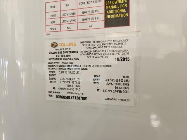 1GB6G5BLXF1287901