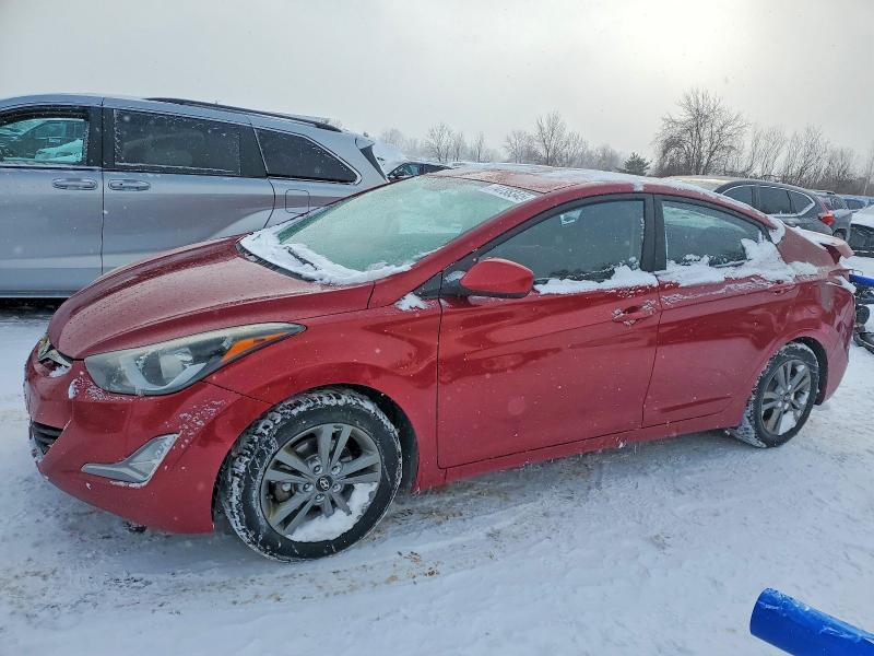 2016 HYUNDAI ELANTRA GLS 4DR — VIN KMHDH4AE6GU591400