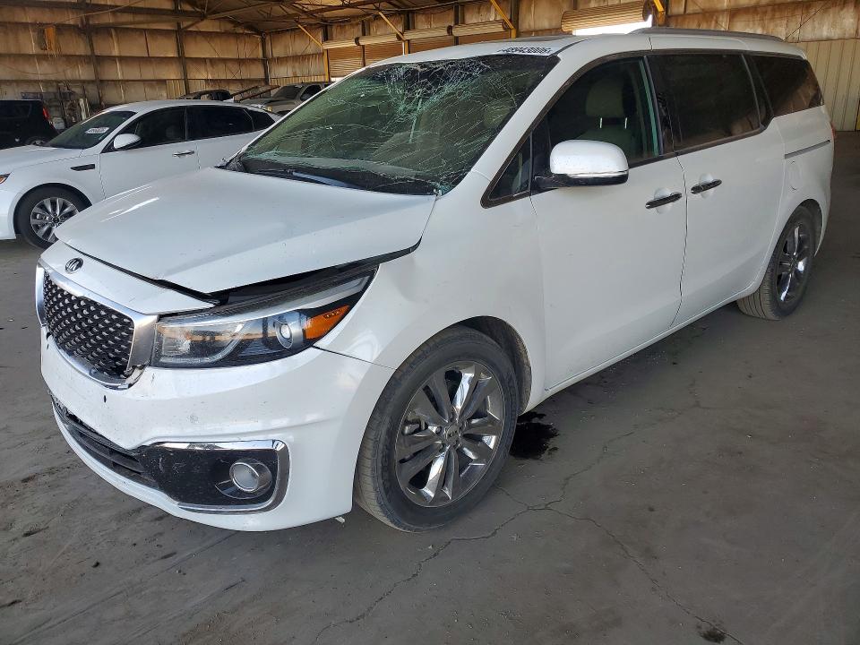 2016 KIA SEDONA — VIN KNDME5C1XG6208012