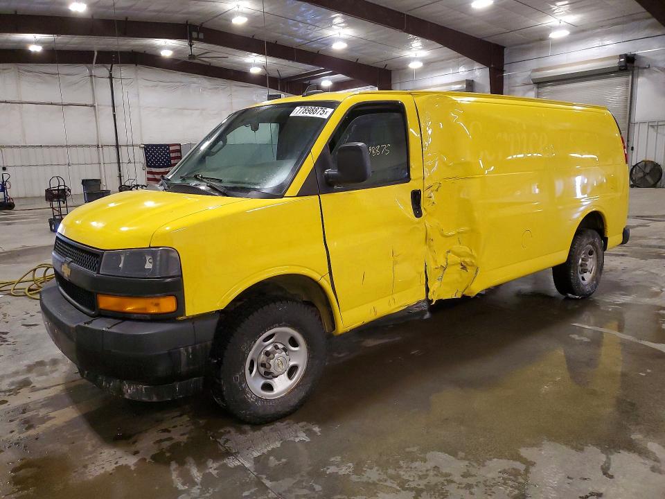 2022 CHEVROLET EXPRESS G2500 — VIN 1GCWGBFP1N1196456
