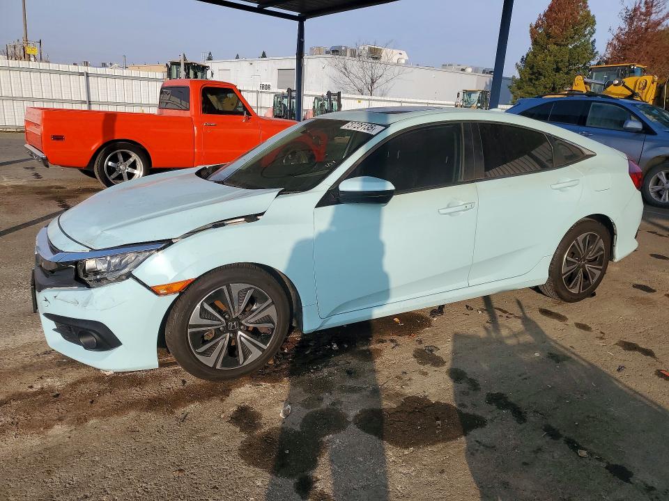 2018 HONDA CIVIC — VIN JHMFC1F34JX005136
