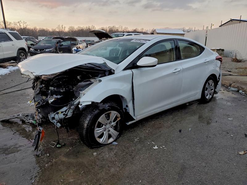 2016 HYUNDAI ELANTRA SE — VIN 5NPDH4AE5GH711475