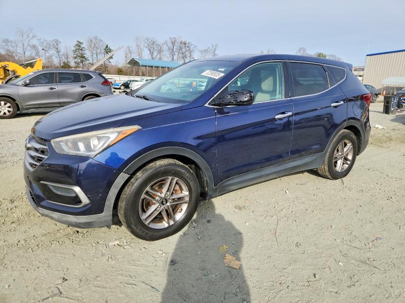 2017 HYUNDAI SANTA FE S — VIN 5XYZTDLB8HG489157