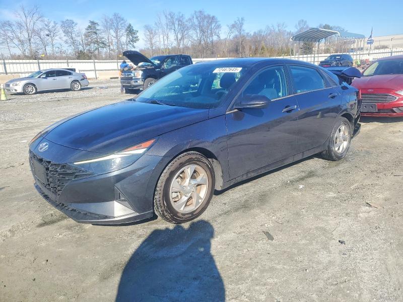 2021 HYUNDAI ELANTRA — VIN 5NPLL4AG3MH040766