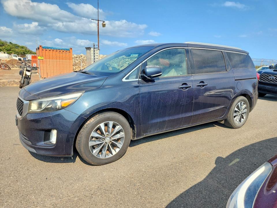 2016 KIA SEDONA — VIN KNDMC5C12G6169762