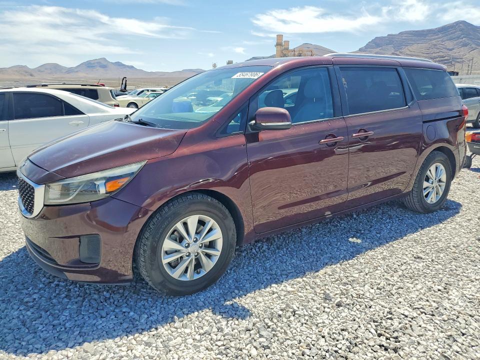 2015 KIA SEDONA — VIN KNDMB5C16F6080570
