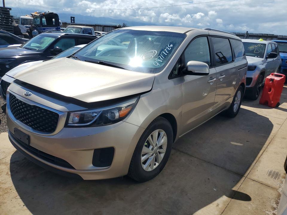 2016 KIA SEDONA — VIN KNDMB5C16G6121538