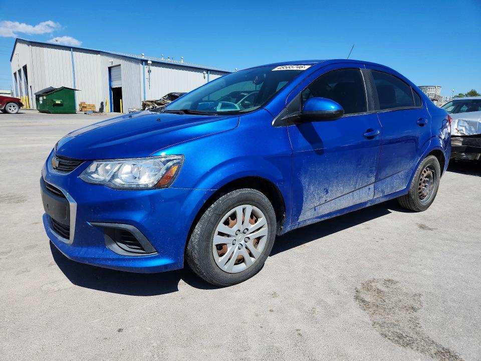 2018 CHEVROLET SONIC — VIN 1G1JB5SH2J4101400