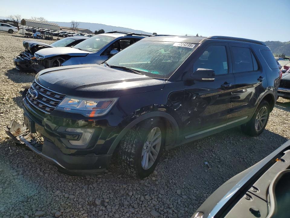 2016 FORD EXPLORER X — VIN 1FM5K7D84GGB53017