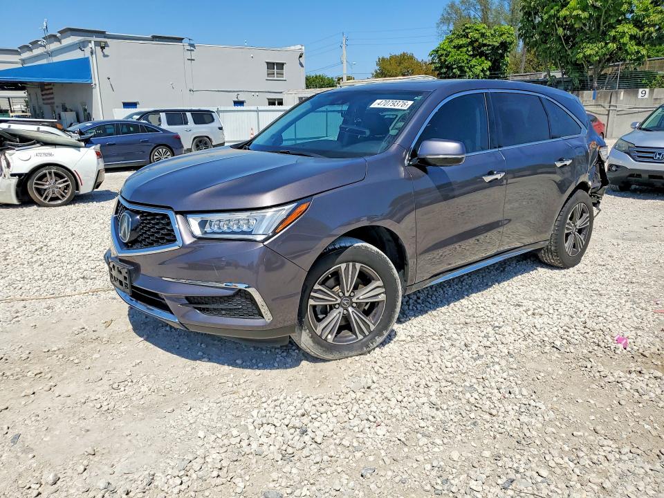 2017 ACURA MDX — VIN 5FRYD3H37HB010219