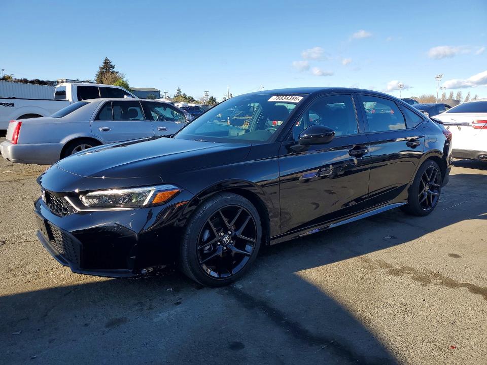 2025 HONDA CIVIC — VIN 2HGFE2F53SH574456